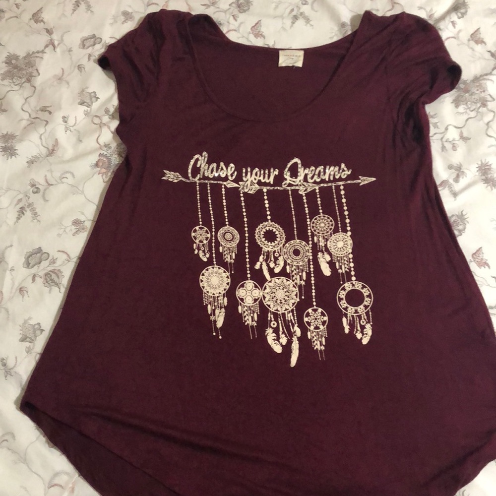 T-shirt maroon